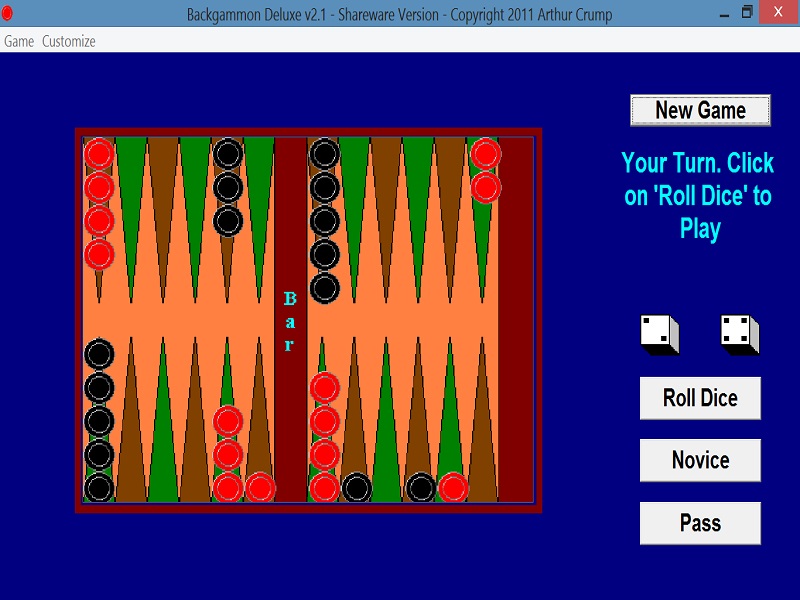 Backgammon Deluxe 3.1 full